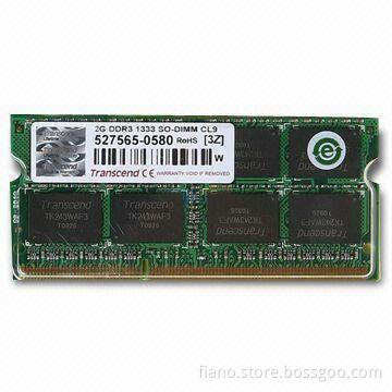 1,333MHz DDR3 DIMM Memory DDR3 RAM, Suitable for Desktop Computers and Laptops, 2.6V Power Supply